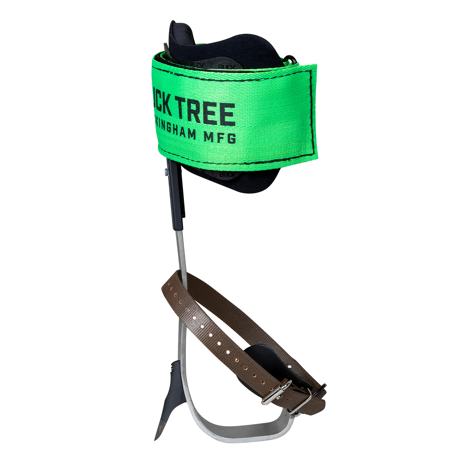 Tree Climbing Spike Set with Adjustable Rope and Safety Gear