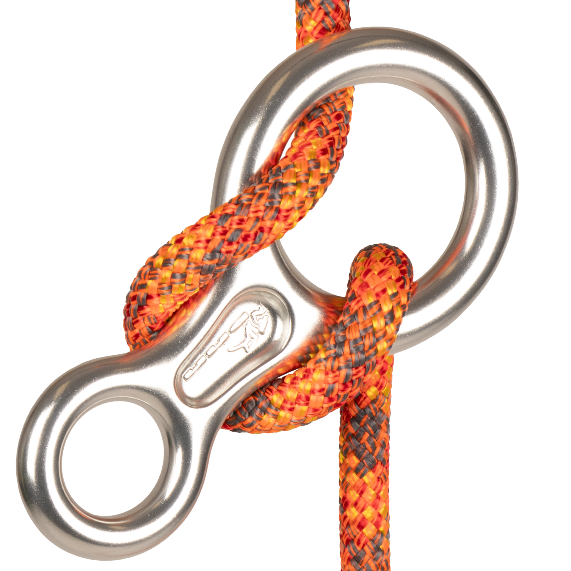Spyder Figure 8 Descender With Ears aluminum | TreeStuff