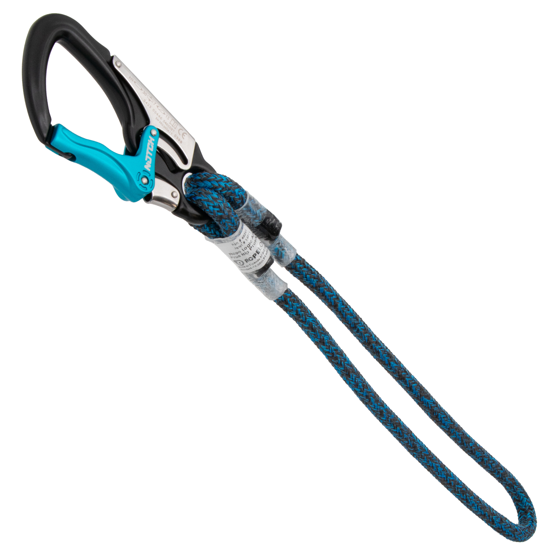 Rope Logic 12' Fire Flipline w/ Notch Triple Action Snap