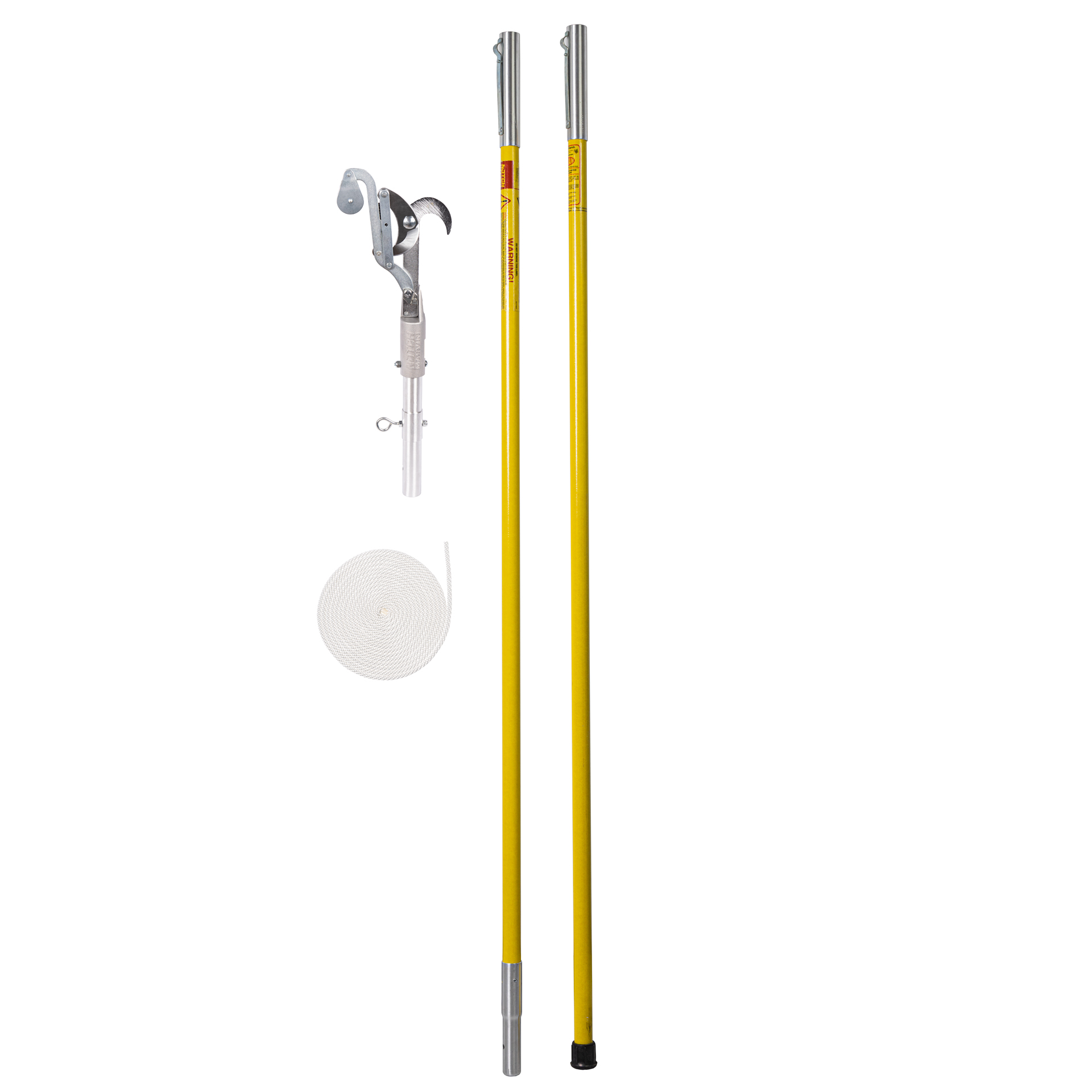 Notch Pole Pruner/MARVIN PRUNER w/Two 8' Yellow Poles